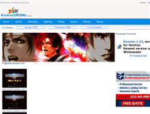 Tablet Screenshot of kawaksroms.com